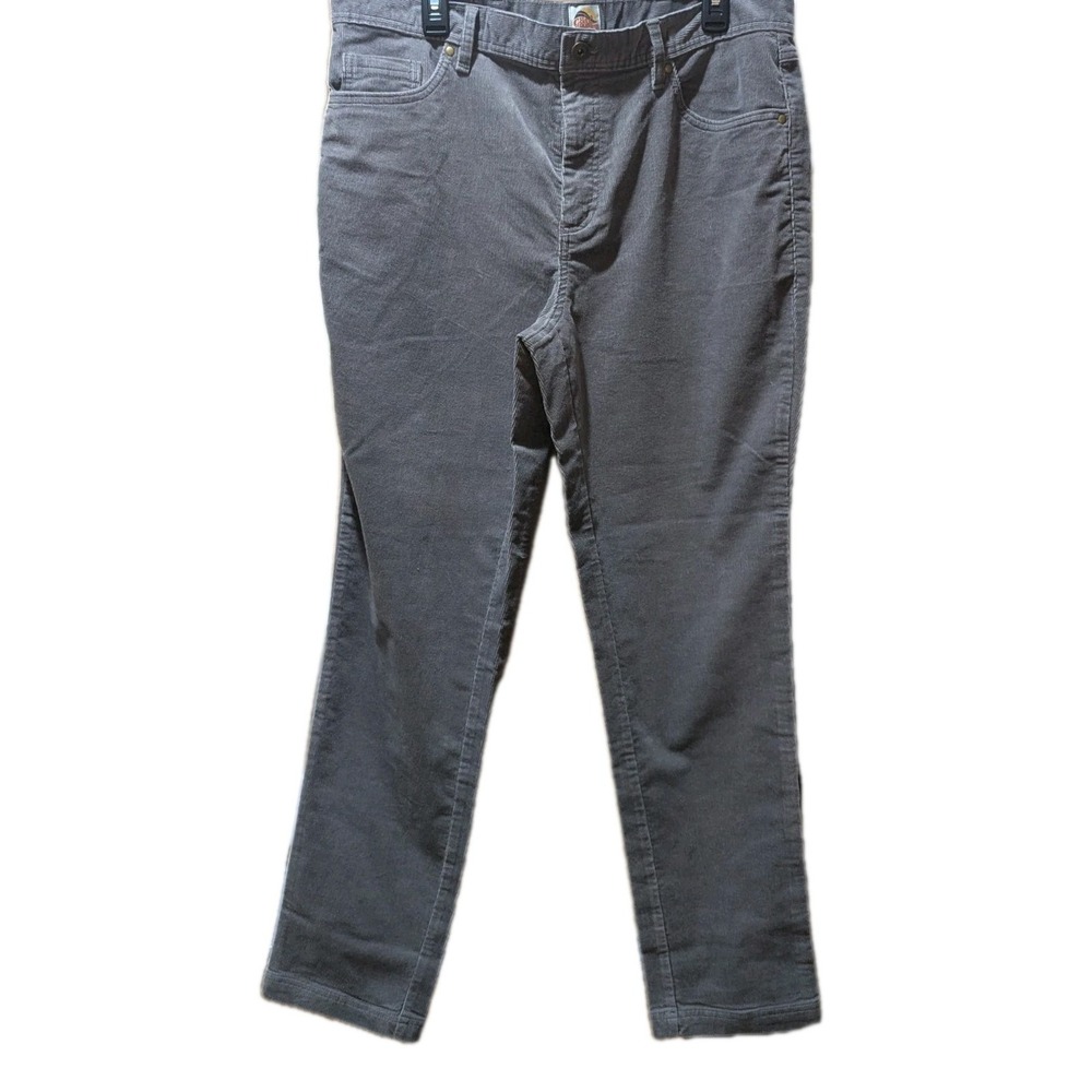C&C California Corduroy Pants Jeans Mens 38x32 Gray‎ Straight Leg